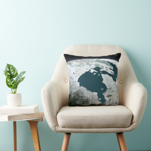 Hudson Bay Sea Ice On November 14, 2005. Throw Pillow