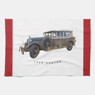 Hudson Car 1929 Kitchen Towel