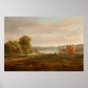 Hudson in Autumn - Thomas Doughty Fine Art Poster