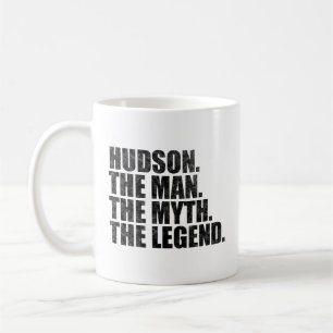 Hudson name, Hudson The Man The Myth The Legend Coffee Mug