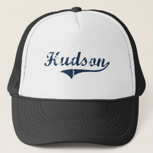 Hudson New York Classic Design Trucker Hat