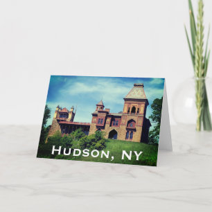 Hudson, NY - Frederic Church Estate Card