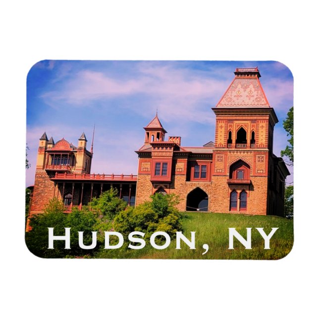 Hudson, NY - Frédéric Church Estate Magnet (Horizontal)