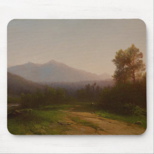 Hudson River Landscape, c.1860-5 (oil on canvas) Mouse Pad