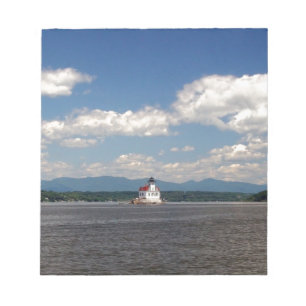 Hudson River Lighthouse Notepad