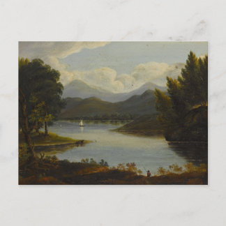 Hudson River Painting Postcard