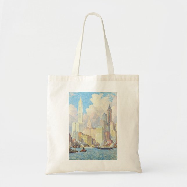 HUDSON RIVER WATERFRONT TOTE BAG (Front)
