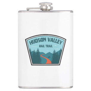 Hudson Valley Rail Trail New York Hip Flask