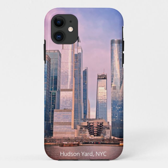 Hudson Yard Manhattan New York Cityscape Case-Mate iPhone Case (Back)