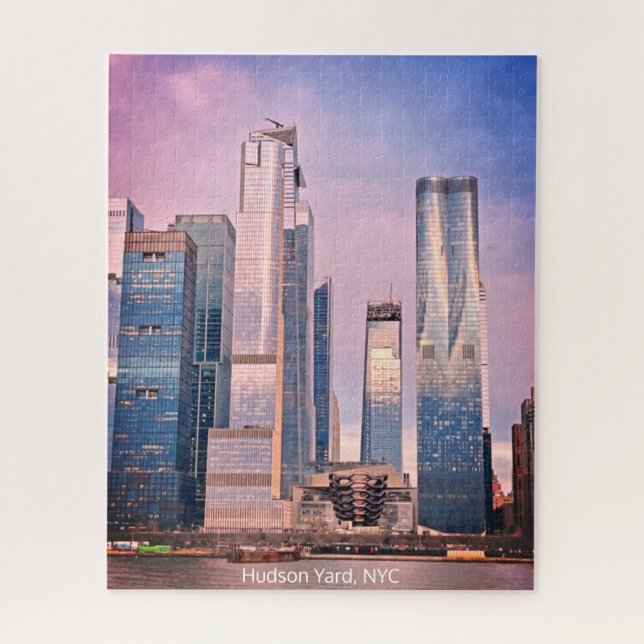 Hudson Yard Manhattan New York Cityscape Jigsaw Puzzle (Vertical)