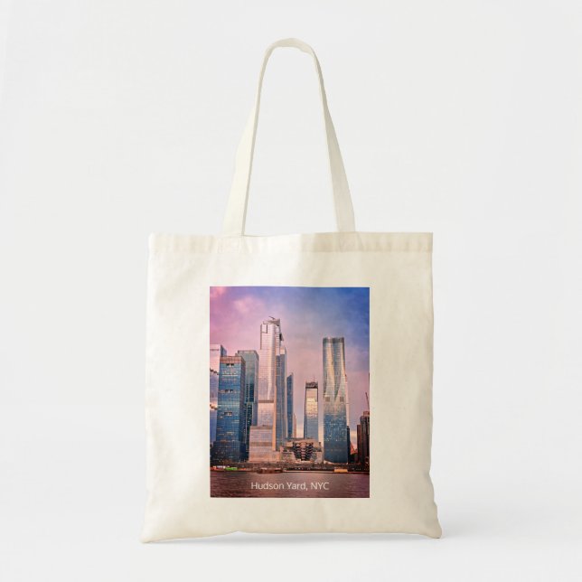Hudson Yard Manhattan New York Cityscape Tote Bag (Front)