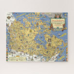 Hudson's Bay Company - Map of Canada Jigsaw Puzzle<br><div class="desc">"Hudson's Bay Company : Historic trading posts and territories of the Governor and company of Adventurers of England trading into Hudson's Bay. Stanley Turner. Made in Canada. Third revision, ". Map of Canada by Stanley Turner and Hudson's Bay Company from 1969. Showing early landmarks, locations of historical events and people,...</div>