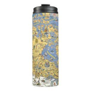 Hudson's Bay Company - Map of Canada Thermal Tumbler