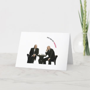Hue And Cry - Xmasday - Greetings Card
