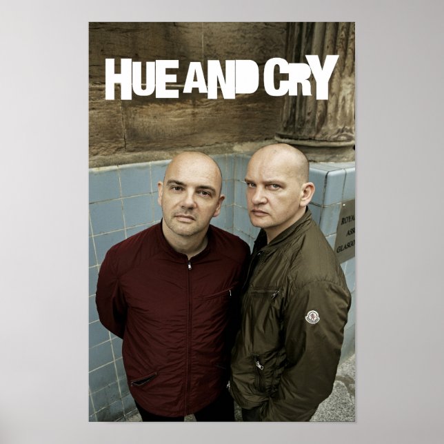 Hué et cri - Poster (Devant)