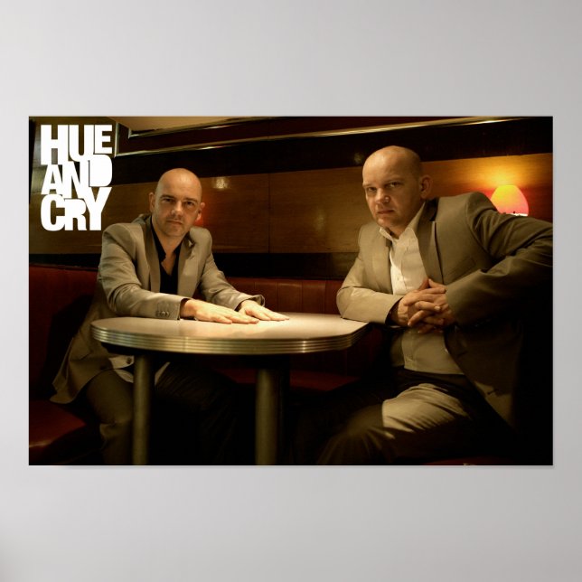Hué et cri - Poster (Café) (Devant)