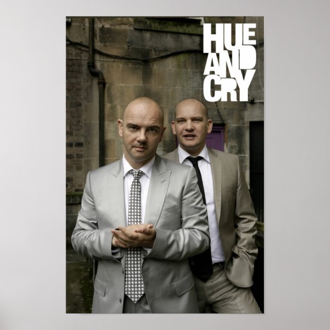 Hué et cri - Poster (costumes 2) (Devant)