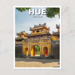 Hue Imperial City Vietnam Travel Postcard