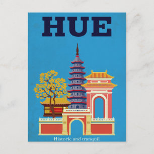 Hue Vietnam Historic Pagoda Postcard