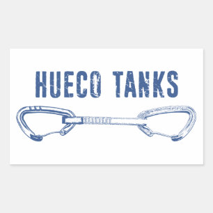 Hueco Tanks Climbing Quickdraw Sticker