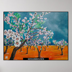 Huerto de Almendros Tableau de Alfred Fox