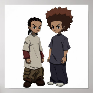 Huey and Riley Freeman  RIP Grandpa Freeman Poster