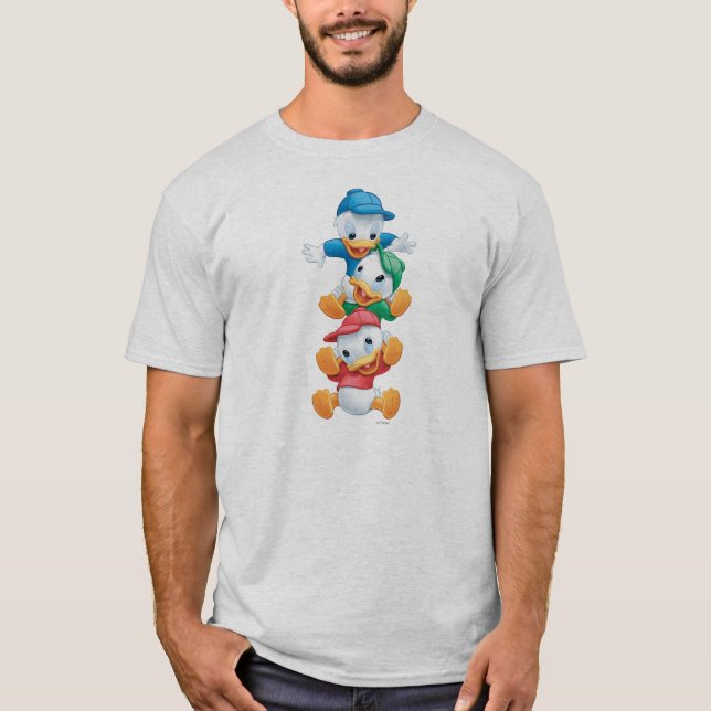 Huey, Dewey, and Louie | Stacked T-Shirt (Front)