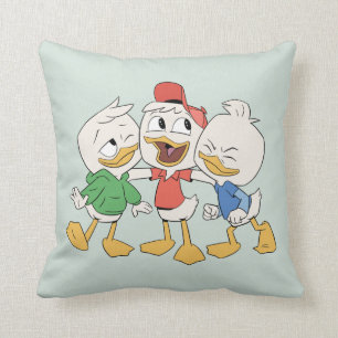 Huey, Dewey & Louie Throw Pillow