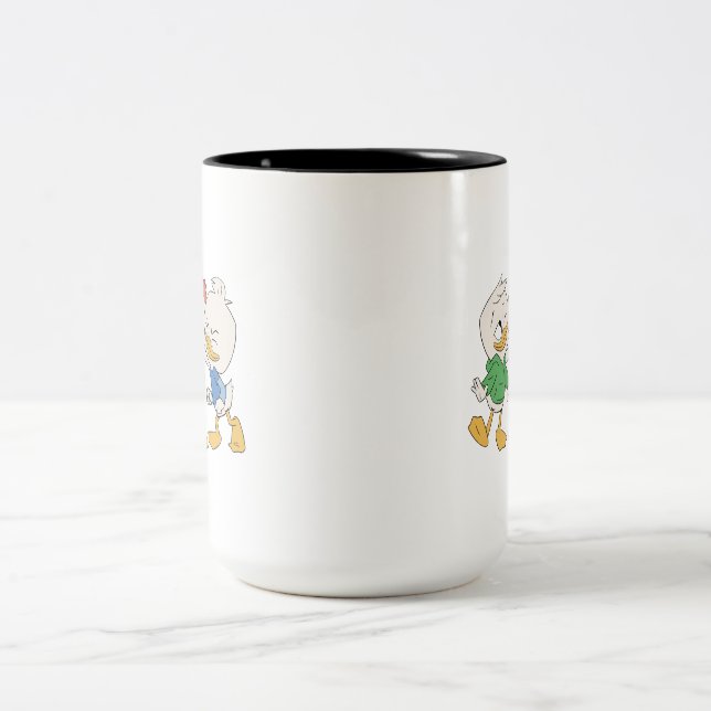 Huey, Dewey & Louie Two-Tone Coffee Mug (Center)