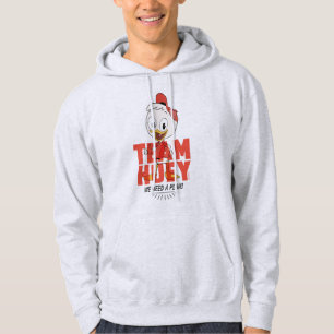 Huey Duck   Team Huey - We Need a Plan! Hoodie
