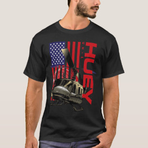 Huey Hélicoptère militaire T-shirt avion