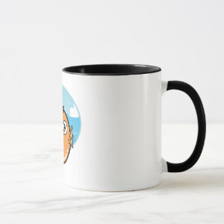 Huez comme tasse des poissons 11oz