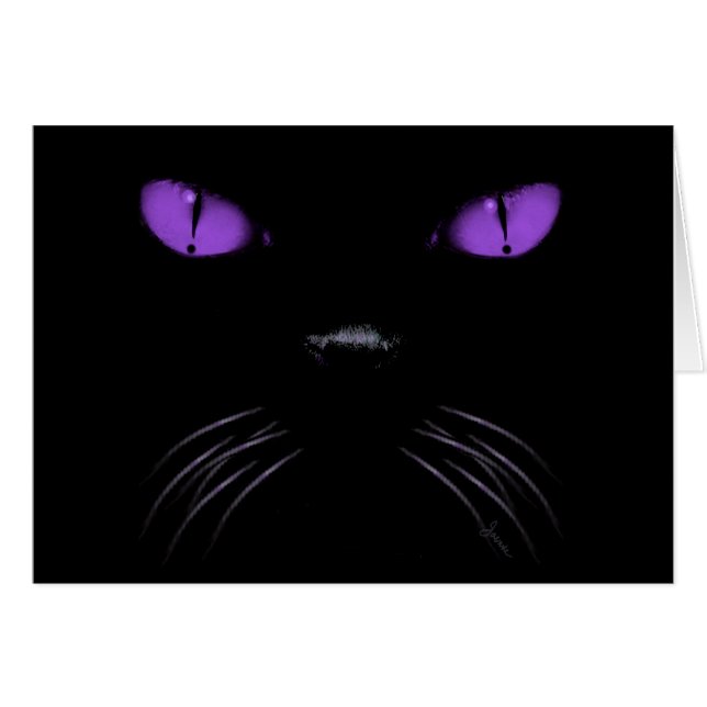 Huez - la carte vierge d'améthyste (Devant horizontal)