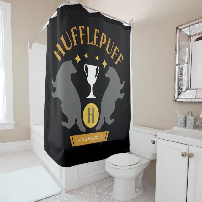 HUFFLEPUFF™ Badger and Cup House Pride Graphic (In Situ)