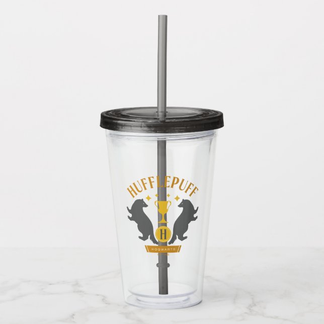HUFFLEPUFF™ Badger and Cup House Pride Graphic (Front)