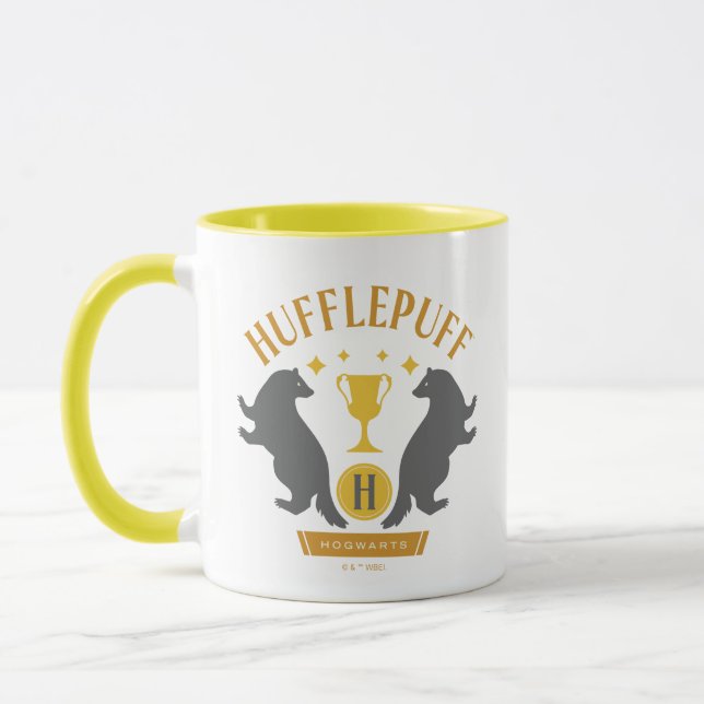 HUFFLEPUFF™ Badger and Cup House Pride Graphic (Left)