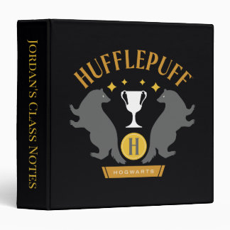 HUFFLEPUFF™ Badger and Cup House Pride Graphic Binder