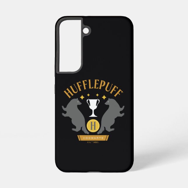 HUFFLEPUFF™ Badger and Cup House Pride Graphic Samsung Galaxy S22 Case (Back)