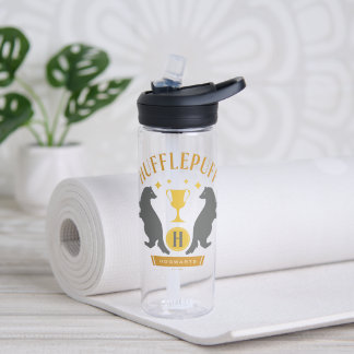 HUFFLEPUFF™ Badger and Cup House Pride Graphic Water Bottle