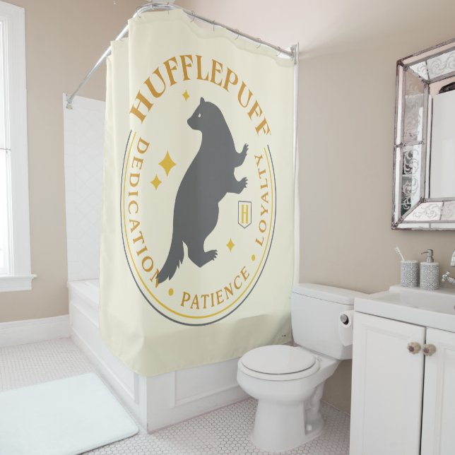 HUFFLEPUFF™ Badger House Pride Badge (In Situ)