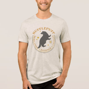 HUFFLEPUFF™ Badger House Pride Badge Tri-Blend Shirt