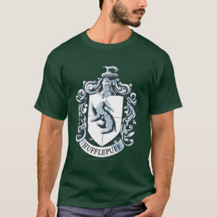 Hufflepuff Crest Blue T-Shirt