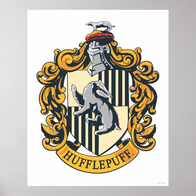 HUFFLEPUFF™ Crest Poster (Front)