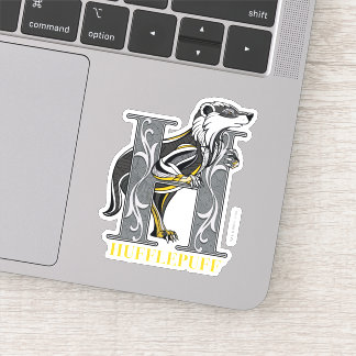 HUFFLEPUFF™ Crosshatched Emblem