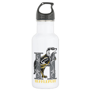 HUFFLEPUFF™ Crosshatched Emblem 532 Ml Water Bottle