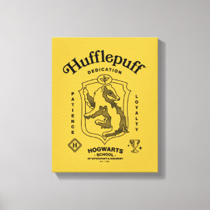 HUFFLEPUFF™ Dedication Patience Loyalty Crest Canvas Print