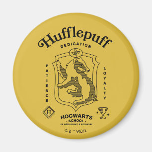 HUFFLEPUFF™ Dedication Patience Loyalty Crest Magnet