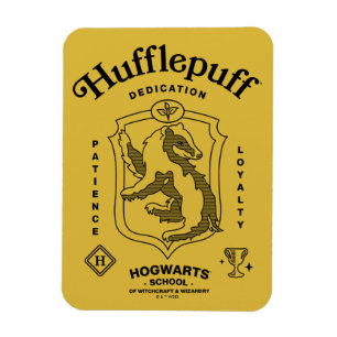 HUFFLEPUFF™ Dedication Patience Loyalty Crest Magnet