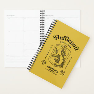 HUFFLEPUFF™ Dedication Patience Loyalty Crest Planner