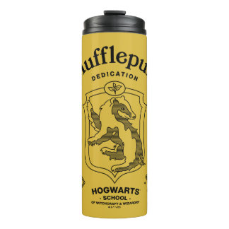 HUFFLEPUFF™ Dedication Patience Loyalty Crest Thermal Tumbler